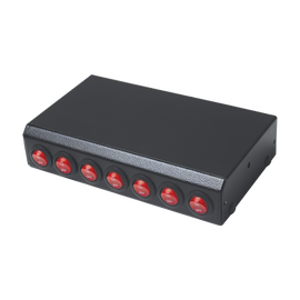Switchera con 7 interruptores para barra de luces