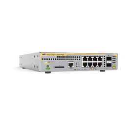 Switch PoE+ Administrable Capa 3, 8 Puertos 10/100/1000 Mbps + 2 SFP Gigabit, 124 W