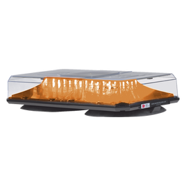 Mini barra de luces Highlighter LED, color Ámbar, Montaje de Succión e Imán, Ideal para Seguridad Privada