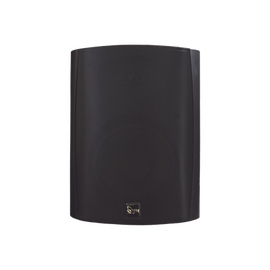 Altavoz de 2 vías para exteriores de 70V / 100V, woofer de 6.5 in, tweeter de cúpula suave de seda de 1in, negro.