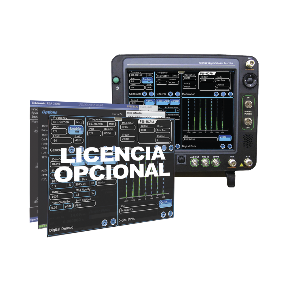 8800OPT03 NXDN Option for RF System Analyzer 8800SX.