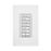 Teclado hibrido seetouch, 6 botones, 2 botones subir/bajar, intensidad 120V/450W, color blanco.