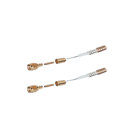 Jumper de 15 cm. Con Cable RG-142 y conectores SMAI Macho Inverso.