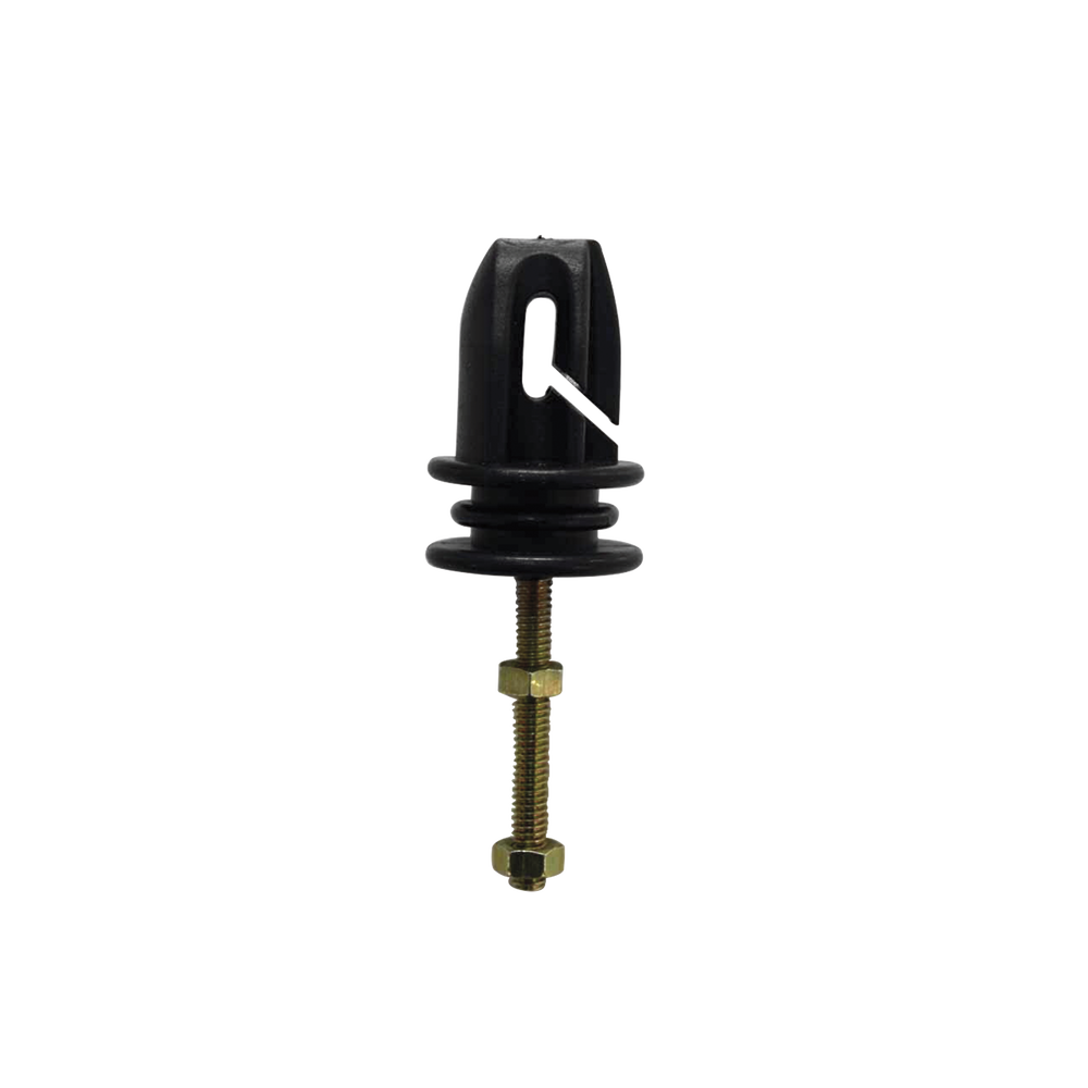 Nuevo Aislador para uso en postes de Cercos Eléctricos 3 en 1 (Paso, Esquina y Tensor)