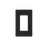Placa de pared 1 espacio, para atenuador (dimmer), switch ó control remoto inalámbrico LUTRON.