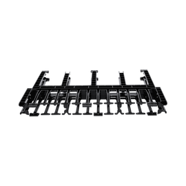Organizador de Cables Horizontal NetManager, Doble (Frontal y Posterior), Para Rack de 19in, 1UR