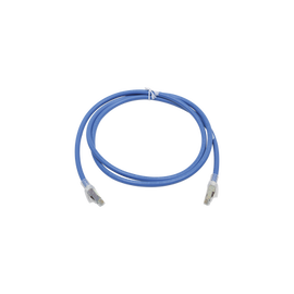 Patch Cord Z-MAX Cat6A UTP, CM, 5ft, Color Azul, Versión Bulk (Sin Empaque Individual)