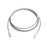 Patch Cord MC6 Modular Cat6 UTP, CM/LS0H, 7ft, Color Gris, Versión Bulk (Sin Empaque Individual)