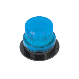 Burbuja brillante con 8 LEDs, color azul