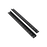 Kit de Rieles Posteriores para Gabinetes PanZone de Panduit, de 12 UR, Color Negro