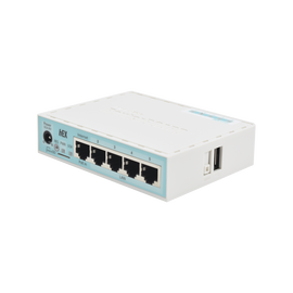 MikroTik RouterBOARD hEX RB750Gr3 - Router conmutador de 4 puertos - 1GbE -