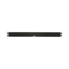 Tapa Ciega Para Rack Estándar de 19in, Plano, de Acero, 1UR, Color Negro
