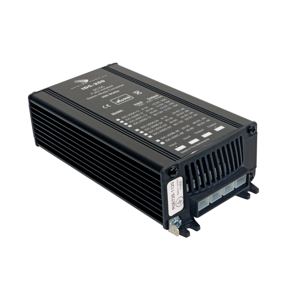 Isolated  Converter DC-DC , Input : 30-60 Vcd, Output: 24 Vcd 8 Amp