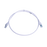 Patch Cord Z-MAX Cat6A S/FTP, CM/LS0H, 3ft, Color Blanco, Versión Bulk (Sin Empaque Individual)