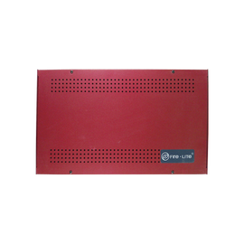 Gabinete para dos baterías de respaldo de 18 AH. Aplicaciones para sistemas de detección de incendio (FAS).