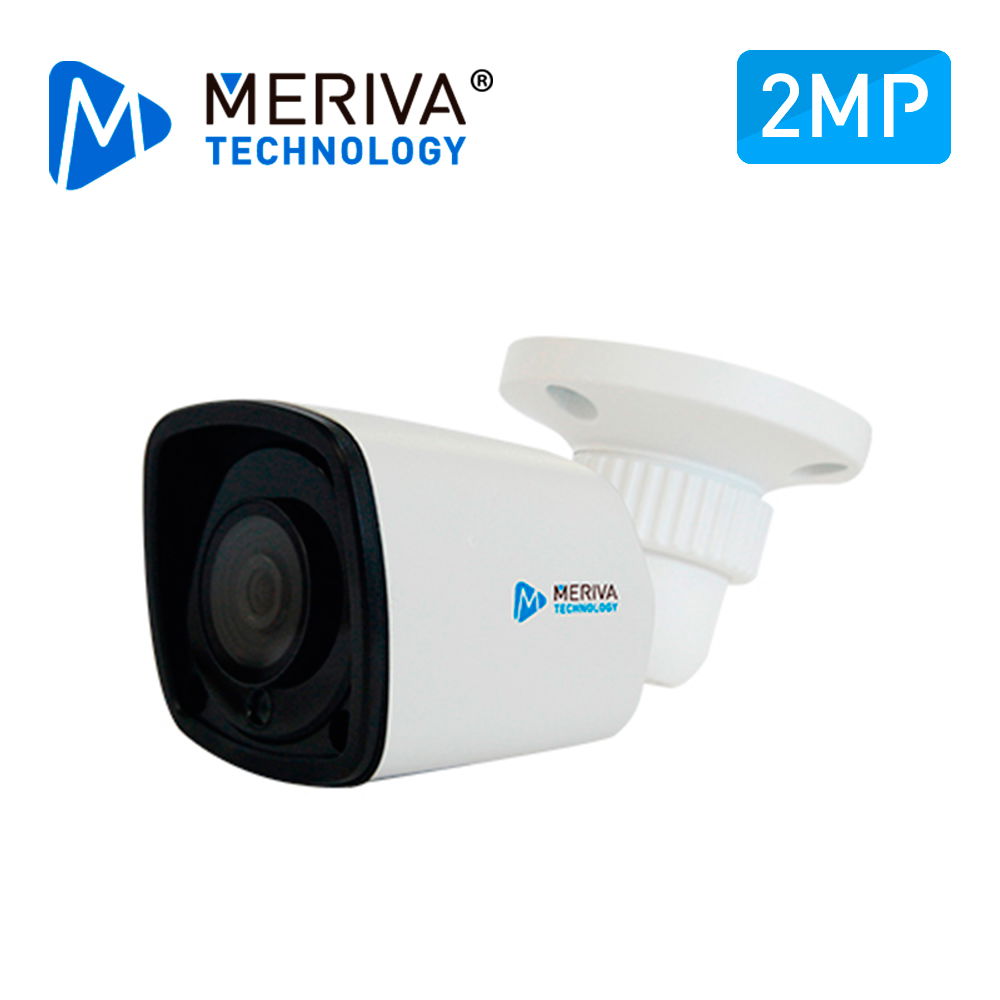 CAMARA AHD / TVI / CVI / SD / 1080P - 2MP / BULLET MERIVA TECHNOLOGY MSC-2204S / STARLIGHT / IP66 / 20M IR / 3.6MM / COC / 12 VDC / METALICA