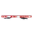 Barra de luces Legend Discret color Rojo, con tecnología Solaris y ROC, 78 Leds y montaje de Gancho