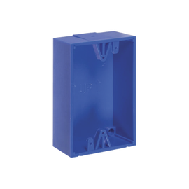 Caja de Montaje Color Azul para Botones de Emergencia STI