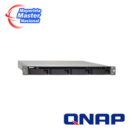 QNAP SMB STORAGE TS-463XU-RP-4G-US 1U 4-BAY AMD 64BIT X86-BASED NAS AND ISCSI/ IP-SAN, QUAD CORE 2.0GHZ, 4GB RAM, 4 X 1GBE, 1 X 10GBE (10GBASE-T), REDUNDANT PSU