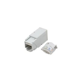 Conector para Patch Panel Z-MAX, UTP, Cat6A, Versión Bulk (Sin Empaque Individual)