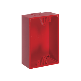 Caja de Montaje Color Rojo para Botones de Emergencia STI