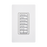 Teclado hibrido seetouch, 6 botones, 2 botones subir/bajar, intensidad 120V/450W, color blanco.