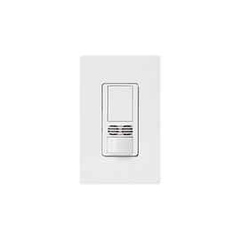 MAESTRO, Sensor switch, occupancy, multilocacion / un solo polo requiere neutro 120-227, 6A, color blanco