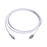 Patch Cord TERA Cat5e 10/100BASE-T, de 2 pares y conector modular, LS0H, Color Blanco, 2 metros
