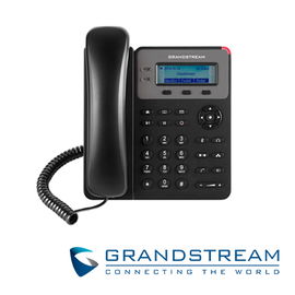TELEFONO IP HD GRANDSTREAM GXP1615 PANTALLA LCD 132x48, PoE, 1 CUENTA SIP, 2 LINEAS, 13 BOTONES DE FUNCIONES, 2 PUERTOS ETHERNET BASE 10/100. INCLUYE ADAPTADOR DE CORRIENTE