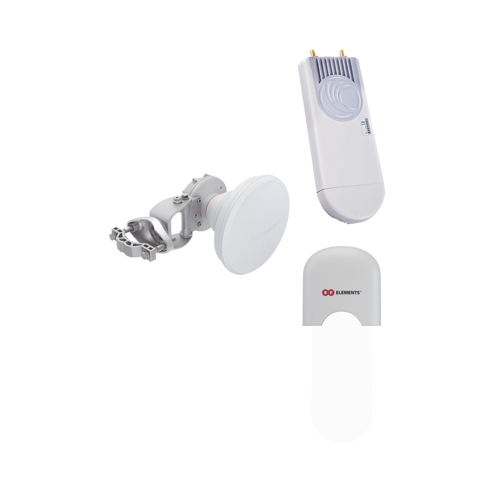 ePMP & RF Elements Kit; Symmetrical Horn Antenna 60° H and V Beamwidth, GPS Radio Sync and TwistPort Adapter