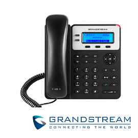 TELEFONO IP HD GRANDSTREAM GXP1625 PANTALLA LCD 132x48, PoE, 2 CUENTAS SIP, 2 LINEAS, 13 BOTONES DE FUNCIONES, 2 PUERTOS ETHERNET BASE 10/100. INCLUYE ADAPTADOR DE CORRIENTE