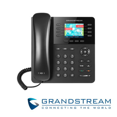 TELEFONO IP HD GRANDSTREAM GXP2135 EMPRESARIAL 8 LINEAS 4 CUENTAS SIP POE 2PUERTOS GIGA 10/100/1000 BLUETOOTH