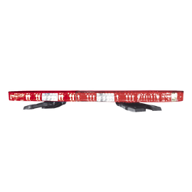 Barra de luces Legend Discret color Rojo, con tecnología Solaris y ROC, 78 Leds y montaje de Gancho