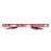 Barra de luces Legend Discret color Rojo, con tecnología Solaris y ROC, 78 Leds y montaje de Gancho