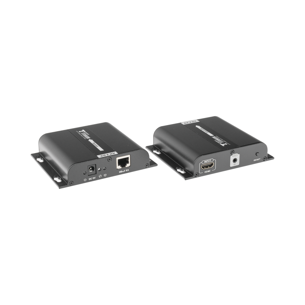 4K x 2K extensor HDMI por cable CAT5 / 5E / 6 a 120 metros, protocolo HDbitT, compatible con HDCP.