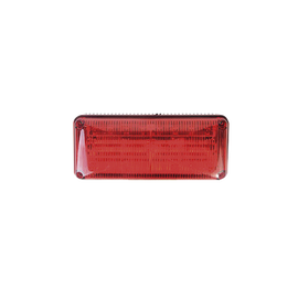 Luz de Emergencia QuadraFlare, Mica y LED Rojo, Ideal para Ambulancias