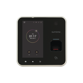 BioStation A2 Lector de Huella con Teclado Touch / WIFI / PoE y Lector 13.56MHz iClass SE