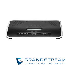 CONMUTADOR IP PBX GRANDSTREAM UCM6202 2 LINEAS FXO / 2 EXTENSIONES FXS 30-LLAMADAS 500SIP POE 2 PUERTOS GIGA 10/100/1000