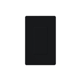 Placa ciega color negro.