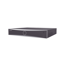 NVR 12 Megapixel (4K) / Reconocimiento Facial / 16 Canales IP / 4 Bahías de Disco Duro / Filtro de Falsas Alarmas / Detección de Cuerpo Humano y Vehículos