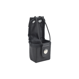 Funda Universal Corta de Vinilo para cinturón con soporte de correa y broche.