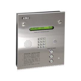 Control de acceso / Gabinete empotrable / 2 puertas / 3000 números telefónicos / 11 dígitos / Directorio en pantalla / Lineas A/D