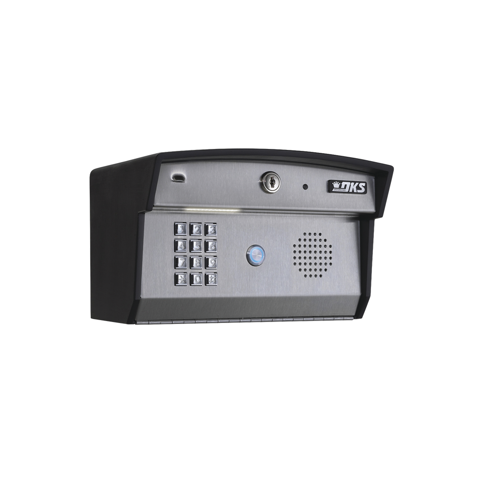 Control de acceso con audioportero integrado en gabinete para sobreponer Control de acceso con audioportero integrado en gabinete para sobreponer