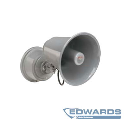 SIRENA DE ALTA RESISTENCIA Y ALTO DECIBELIOS 5520-AQ UL EDWARDS APLICACIONES INDUSTRIALES PARA PANEL DE INCENDIO EDWARDS (REQUIERE AMPLIFICADOR).