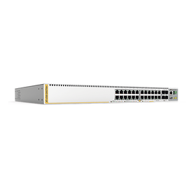 Switch Stackeable Capa 3, 20 puertos 10/100/1000 Mbps + 4 x 100M/1G/2.5/5G-T + 4 puertos SFP+ 10 G, fuente redundante