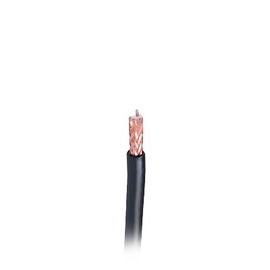 Cable RG58AU con blindaje de duobond II + 55% malla trenzada de cobre estañado, aislamiento de foam polietileno. Cable RG58AU con blindaje de duobond II + 55% malla trenzada de cobre estañado, aislamiento de foam polietileno.