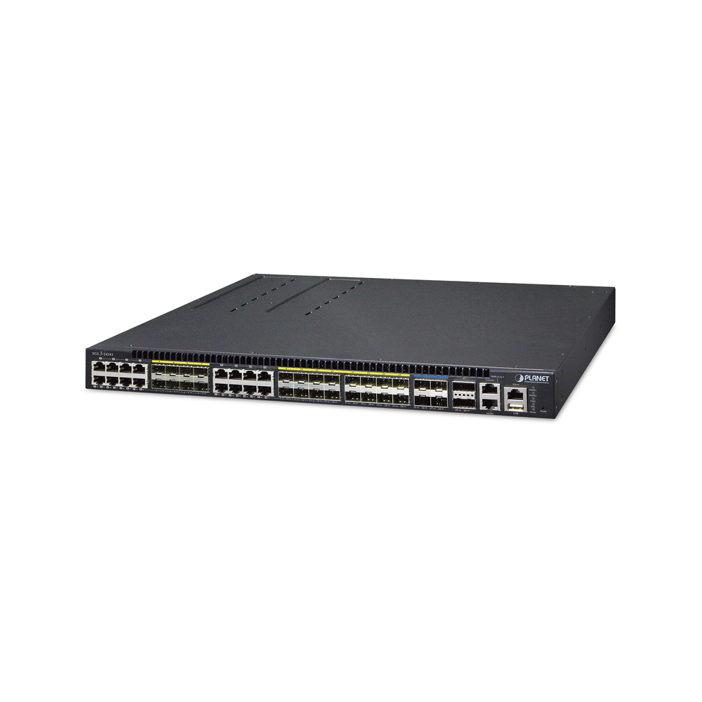 Switch Core Capa 3 de 24 Puertos 1Gbps SFP con 16 Puertos 1Gbps Compartidos + 4 Puertos 10Gbps Switch Core Capa 3 de 24 Puertos 1Gbps SFP con 16 Puertos 1Gbps Compartidos + 4 Puertos 10Gbps