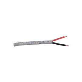 Bobina de 305 metros de Alambre, 14 AWG, 2 Conductores, tipo CM-CL2, de Color Gris para aplicaciones de alarmas de Intrusión / Automatización.