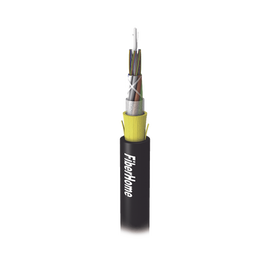 Cable de Fibra Óptica Aérea (ADSS) G.652D, Monomodo de 36 Hilos, Exterior, Span 100, Loose Tube, 1 Kilómetro