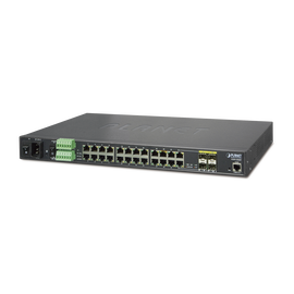 Switch Industrial Administrable 24 Puertos 1000Mbps con 4 Puertos SFP